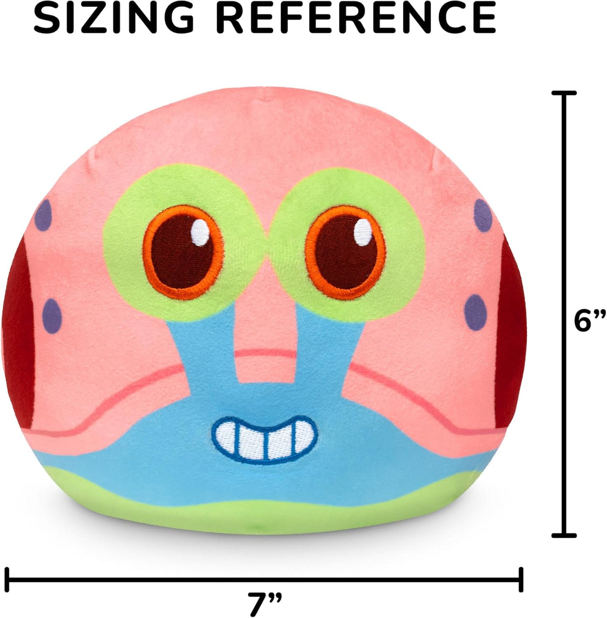 Peluches Reversibles TeeTurtle - Gary Caracol Kawaii 6
