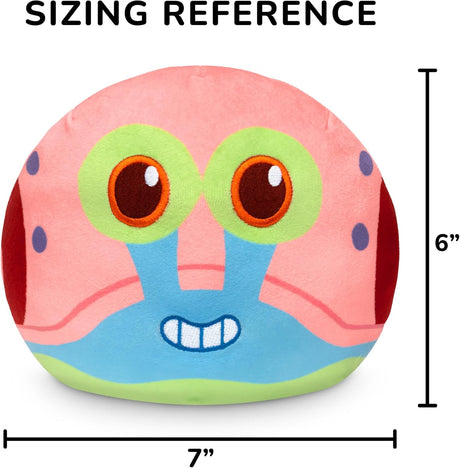 Peluches Reversibles TeeTurtle - Gary Caracol Kawaii 6
