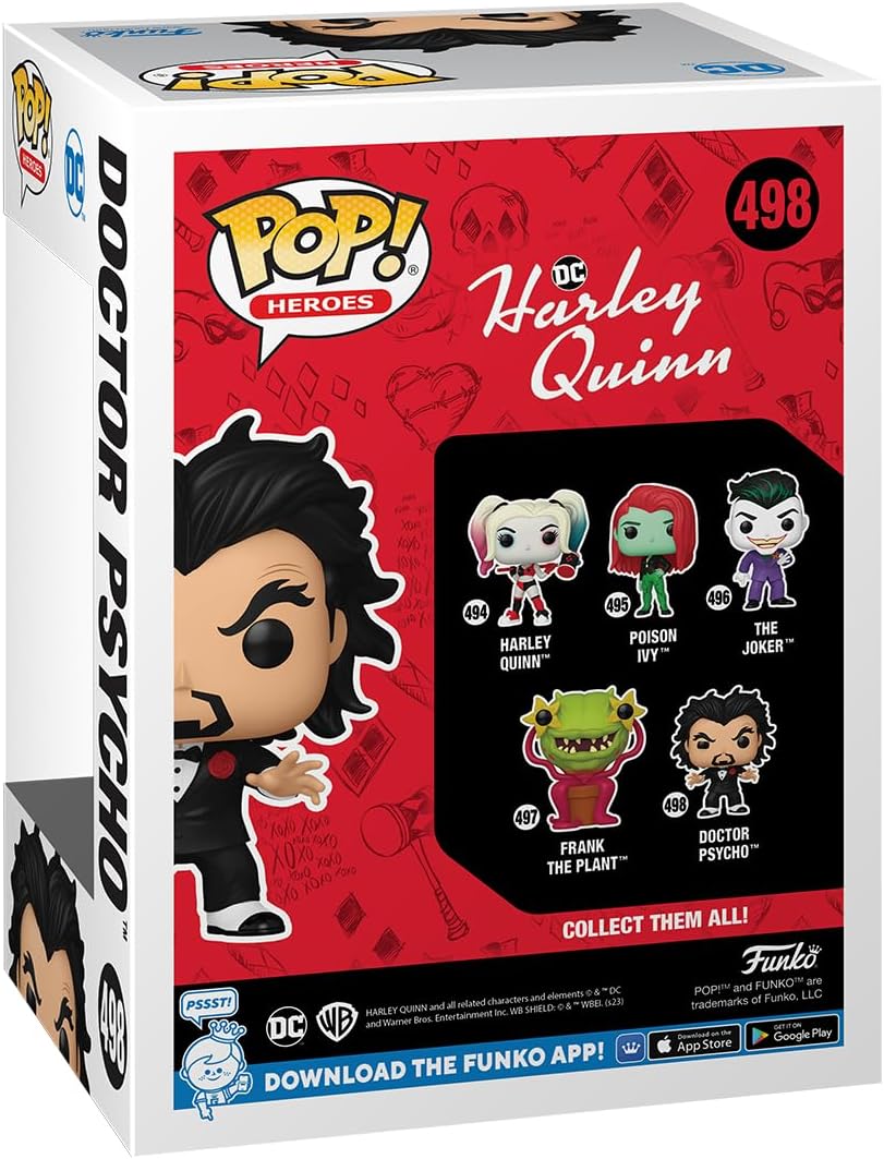Funko Pop! Héroes: DC - Harley Quinn, Doctor Psycho Colección