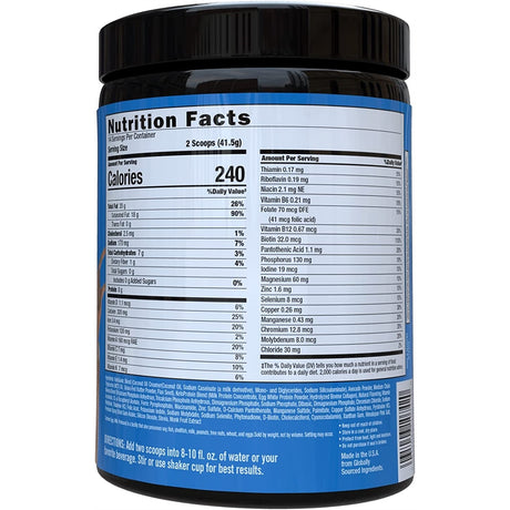 Suplemento Keto Science de chocolate para batido de comida