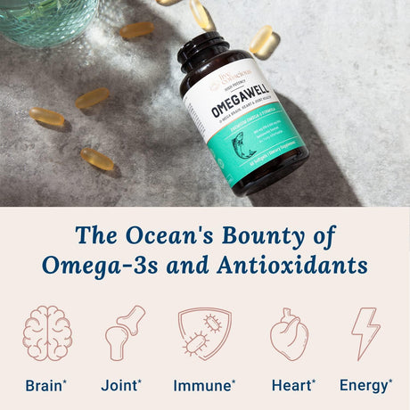 Suplemento Aceite de pescado OmegaWell apoyo para el corazón