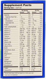 Vitaminas para los ojos Bausch & Lomb, 100 geles suaves, 2 pack
