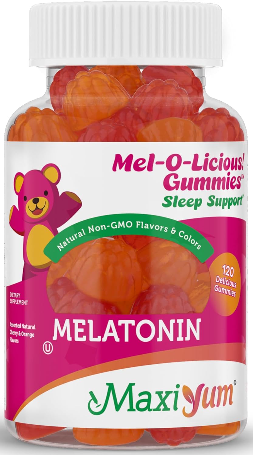 Maxi Health Tabletas masticables para ayudar a dormir  120un