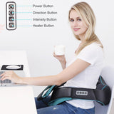 Masajeador Shiatsu Mo Cuishle 4D con Calor para Espalda y Cuello