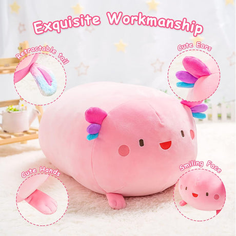 Peluche de Cojín de peluche con forma de animal de cerdo