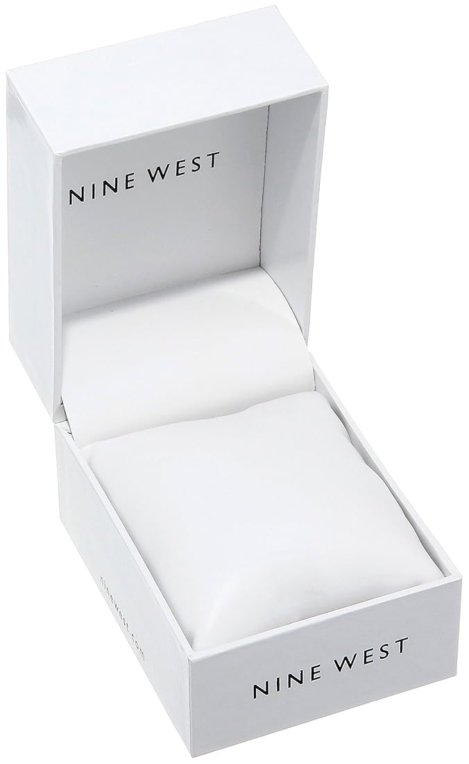 Reloj de vestir de metal y aleación de cuarzo Nine West