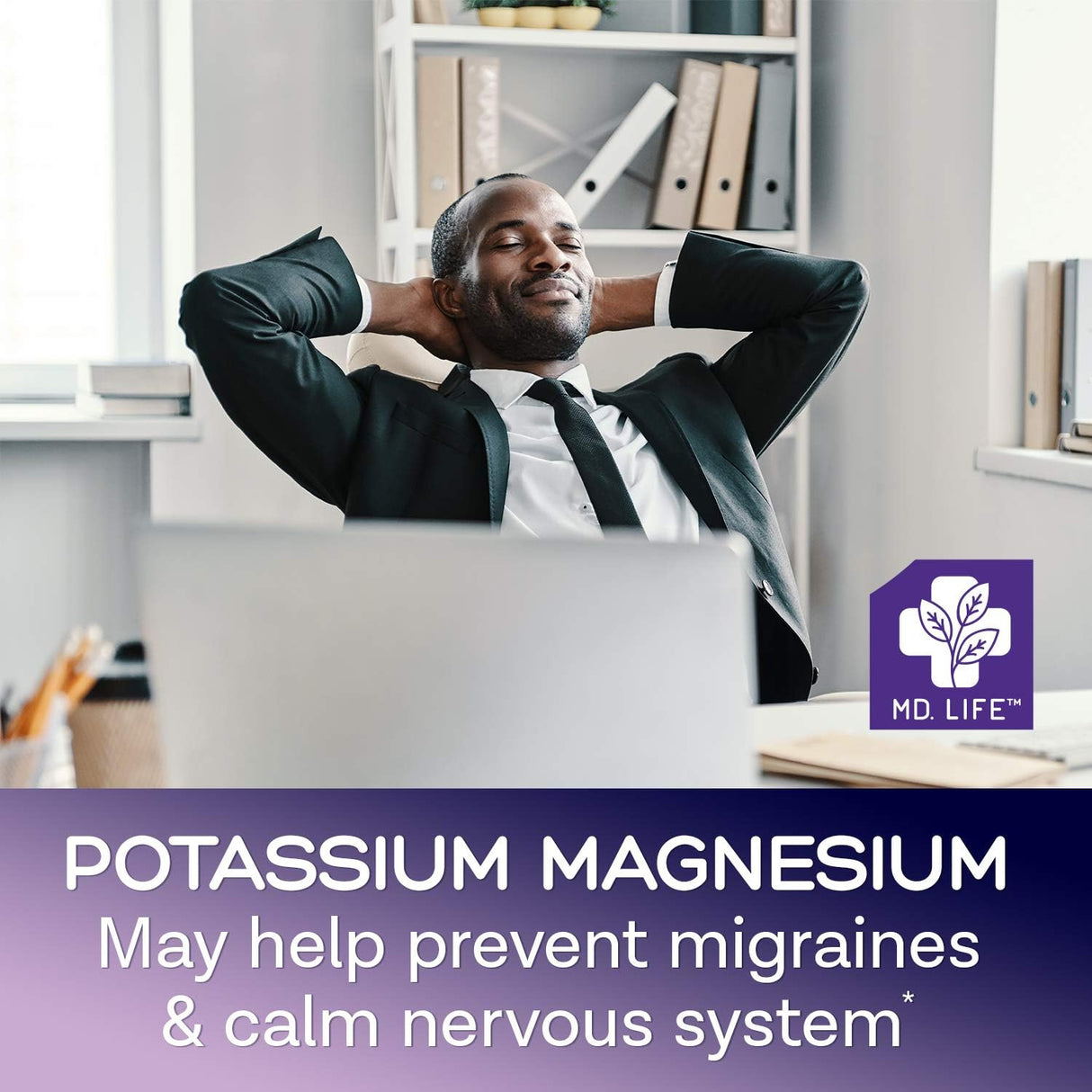 Suplementos Alimenticios de magnesio y potasio 90 cápsulas