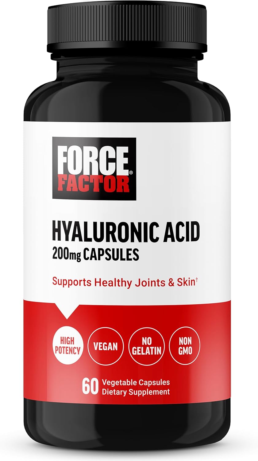 Suplementos de ácido hialurónico para las articulaciones