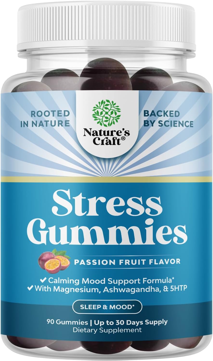 Gomitas calmantes para adultos con ashwagandha y magnesio