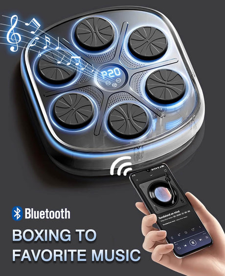Máquina de boxeo inteligente con música para el hogar