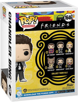 Funko POP: Friends - Chandler Bing (Universitario) - Figura Coleccionable