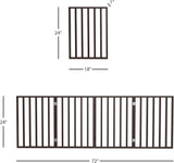 Reja para mascotas PETMAKER, 4 paneles, 72x24 pulgadas