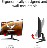 Monitor Curvo 27 ASUS TUF Gaming 1080P 165Hz VG27VH1B