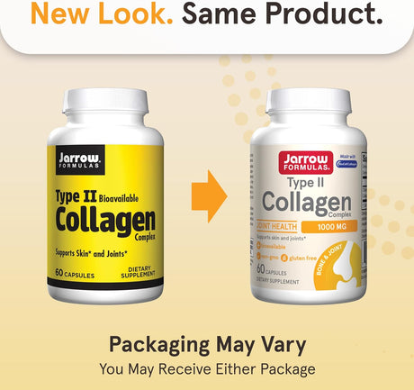 Jarrow Formulas Colágeno Tipo II 1000 mg Suplemento 60 caps