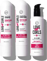 Juego de champú, acondicionador y estilizador Love Ur Curls