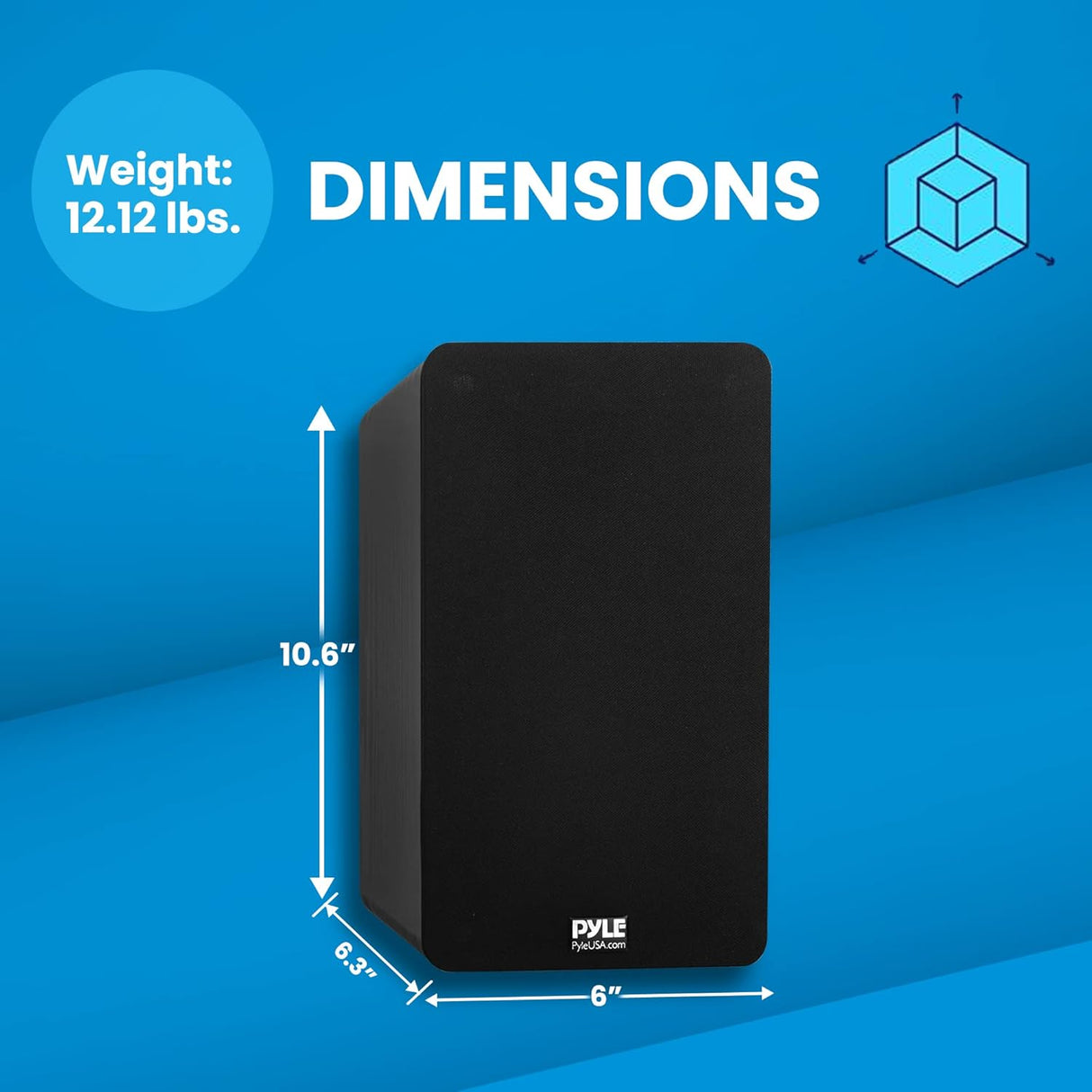 Altavoces de madera PYLE-HOME PSMSP5