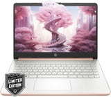 Laptop HP 14 HD, Procesador Intel Quad-Core, 8GB RAM, 576GB