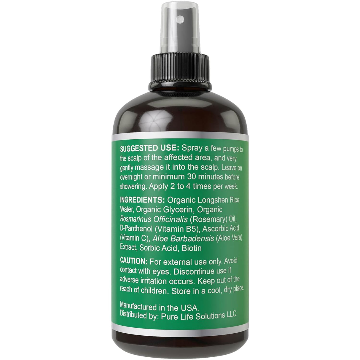 Spray de Biotina y Romero - Acondicionador Vegano Hidratante