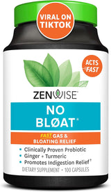 Suplemento Probióticos para la salud digestiva con jengibre