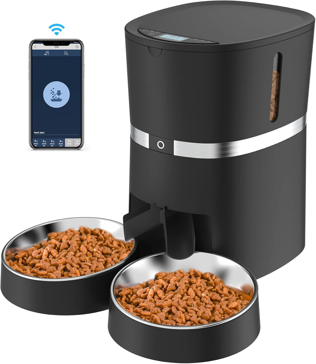 Comederos de Alimento inteligente para gatos WiFi habilitado