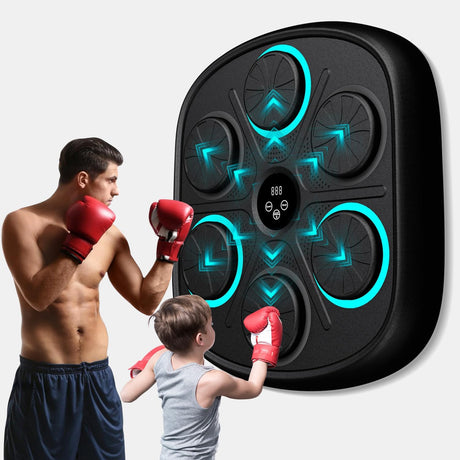 Máquina de boxeo de música inteligente para adultos y niños