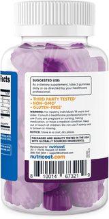 Nutricost Gomas de Ashwagandha 1200mg 60 gummies