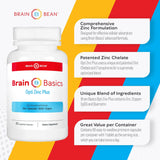 Brain Basics Opti Zinc Plus - Zinc con Quercetina, EGCG y Cobre