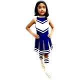 Disfraces de animadora azul talla XXL