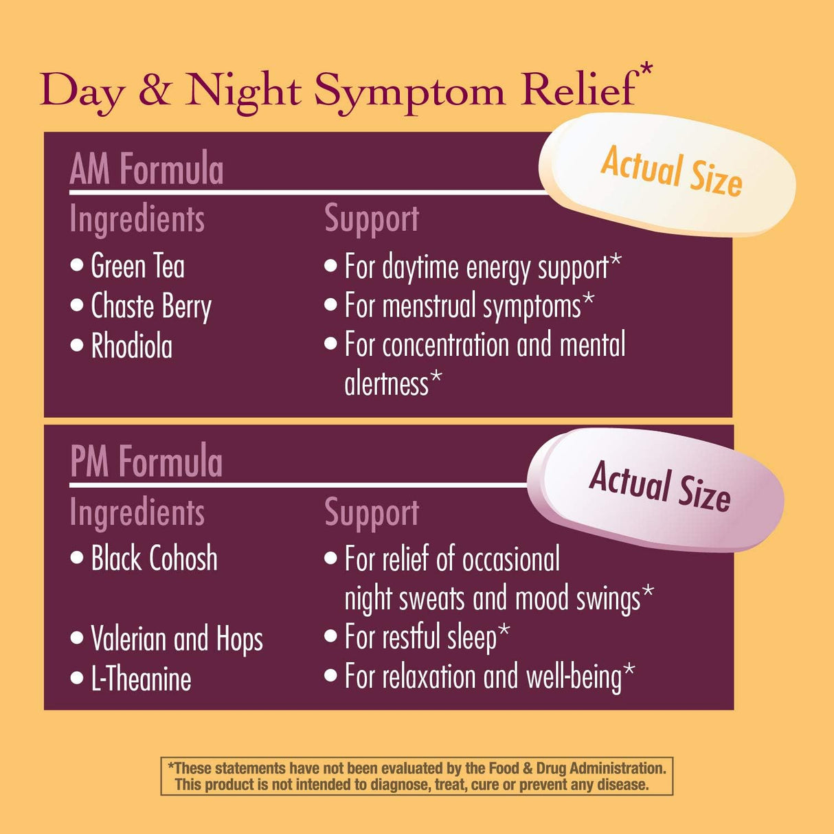 Suplemento Nature's AM/PM PeriMenopausia y ciclo menstrual