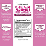 Probióticos de apoyo para la menopausia para mujeres