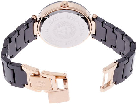 Reloj Anne Klein AK / 1018RGBK de diamantes para mujer,reloj