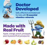 Gominolas Multivitamínicas Smurfs, 15 Vitaminas, 60 Gummies