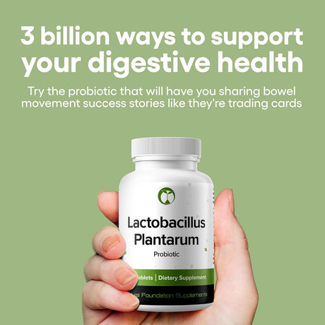 Suplemento probiótico Lactobacillus Plantarum 240 tabletas