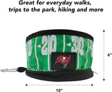Conjunto de cuencos para perros Tampa Bay Buccaneers, portátil.