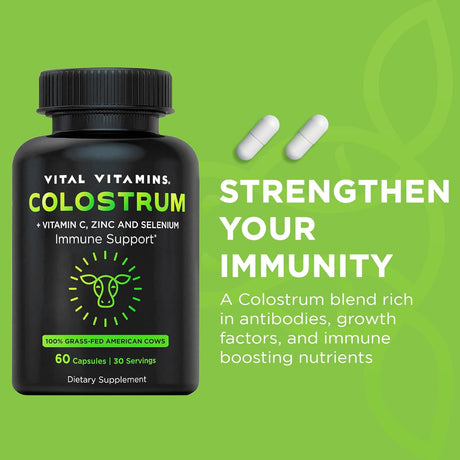 Suplemento de Colostro - Inmunidad y Salud Digestiva