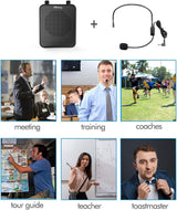 Amplificador de Voz Portátil 30W, Bluetooth, 2800mAh, Micrófono