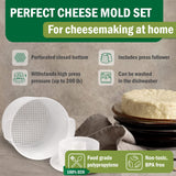 Moldes o Kit de elaboración de queso con pistón