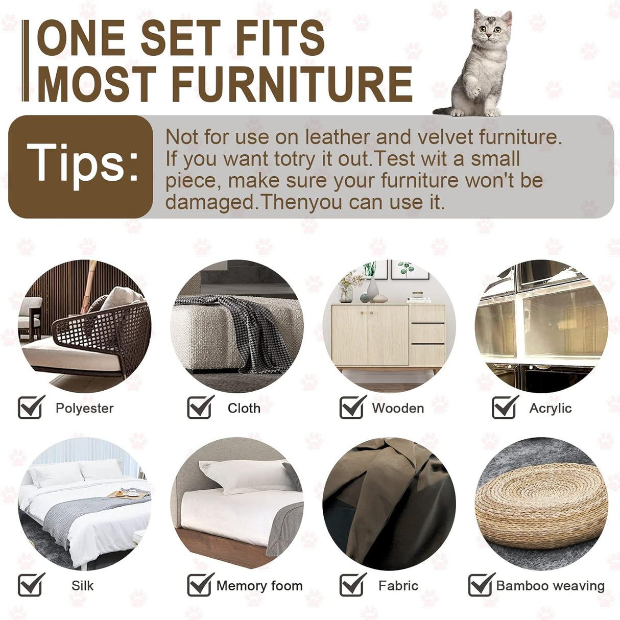 Protectores de muebles antiarañazos para gatos