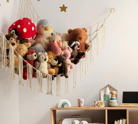 Hamaca de Almacenamiento para Peluches - X-Large con Luz LED