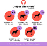 Pañales para perro lavables y reutilizables Petting is Caring