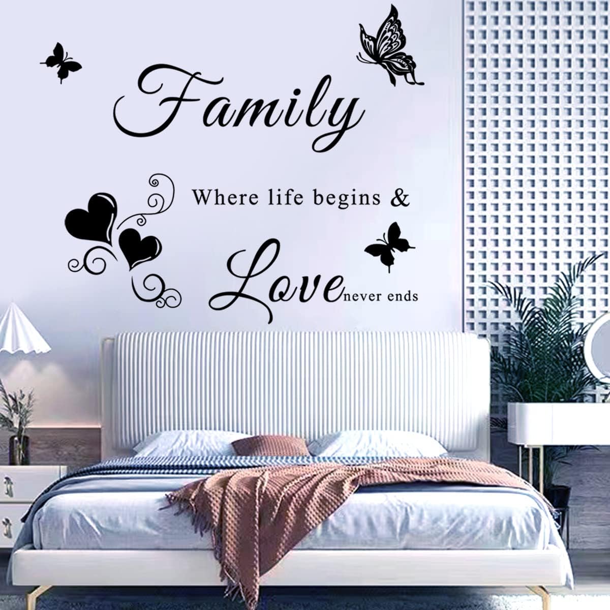 Vinilos Decorativos Familia - Adhesivos Removibles para Pared