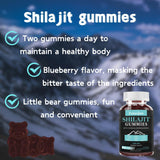 Shilajit Gummies 1000mg con Ashwagandha y más