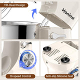 Batidora de pie 3 en 1 10 velocidades 660W 6QT - Modelo Mixer