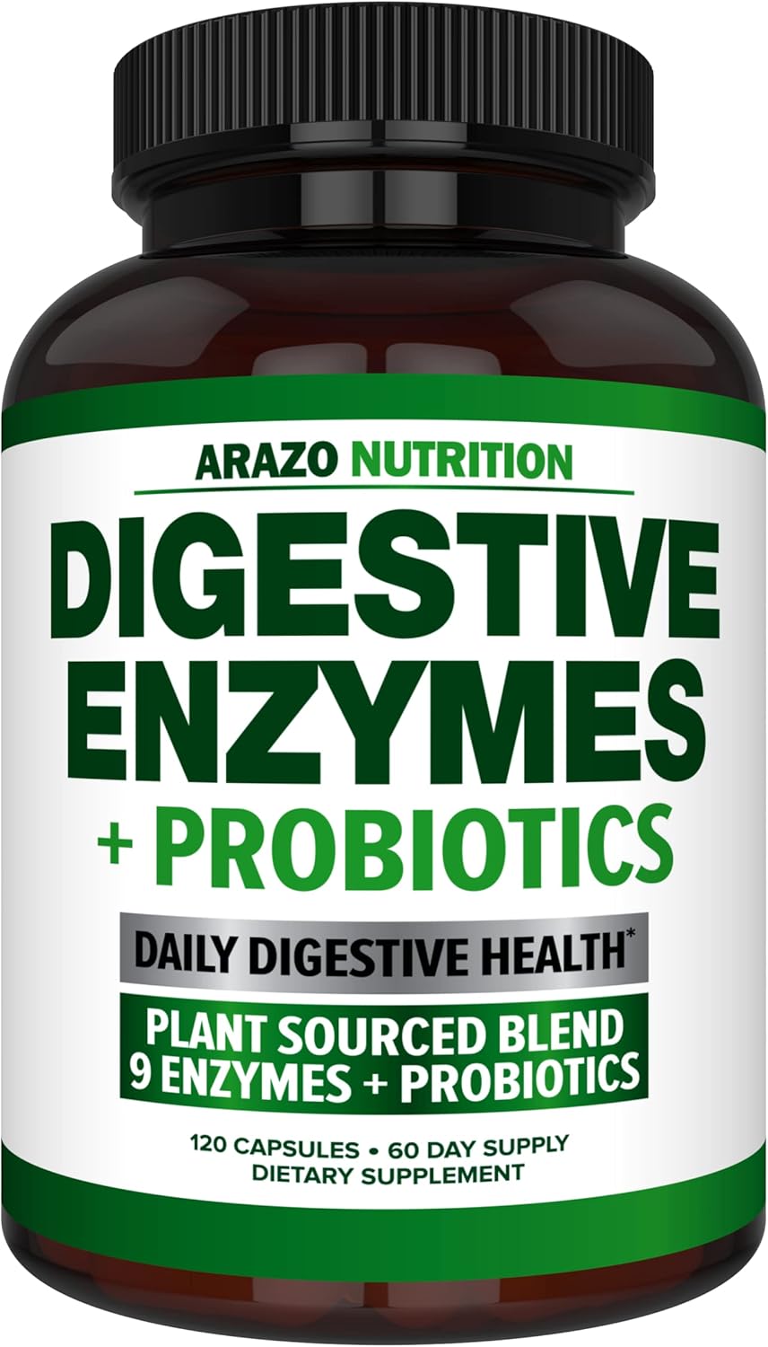 Suplemento Enzimas digestivas con probióticos  Acidophilus