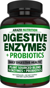 Suplemento Enzimas digestivas con probióticos  Acidophilus