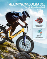 Bicicleta eléctrica Samoyed 960W, 48V, 15AH, 28MPH, 26 fat tire