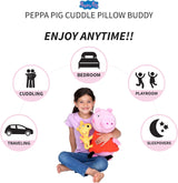 Almohada de peluche para niños Peppa Pig Franco Kids Bedding