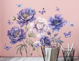 Stickers de Flores y Mariposas 3D - Decoración Infantil