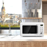 Horno Microondas Moccha Compacto 0.7Cu.ft 700W con LED