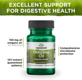 Suplemento Aceite de orégano promueve la salud digestiva